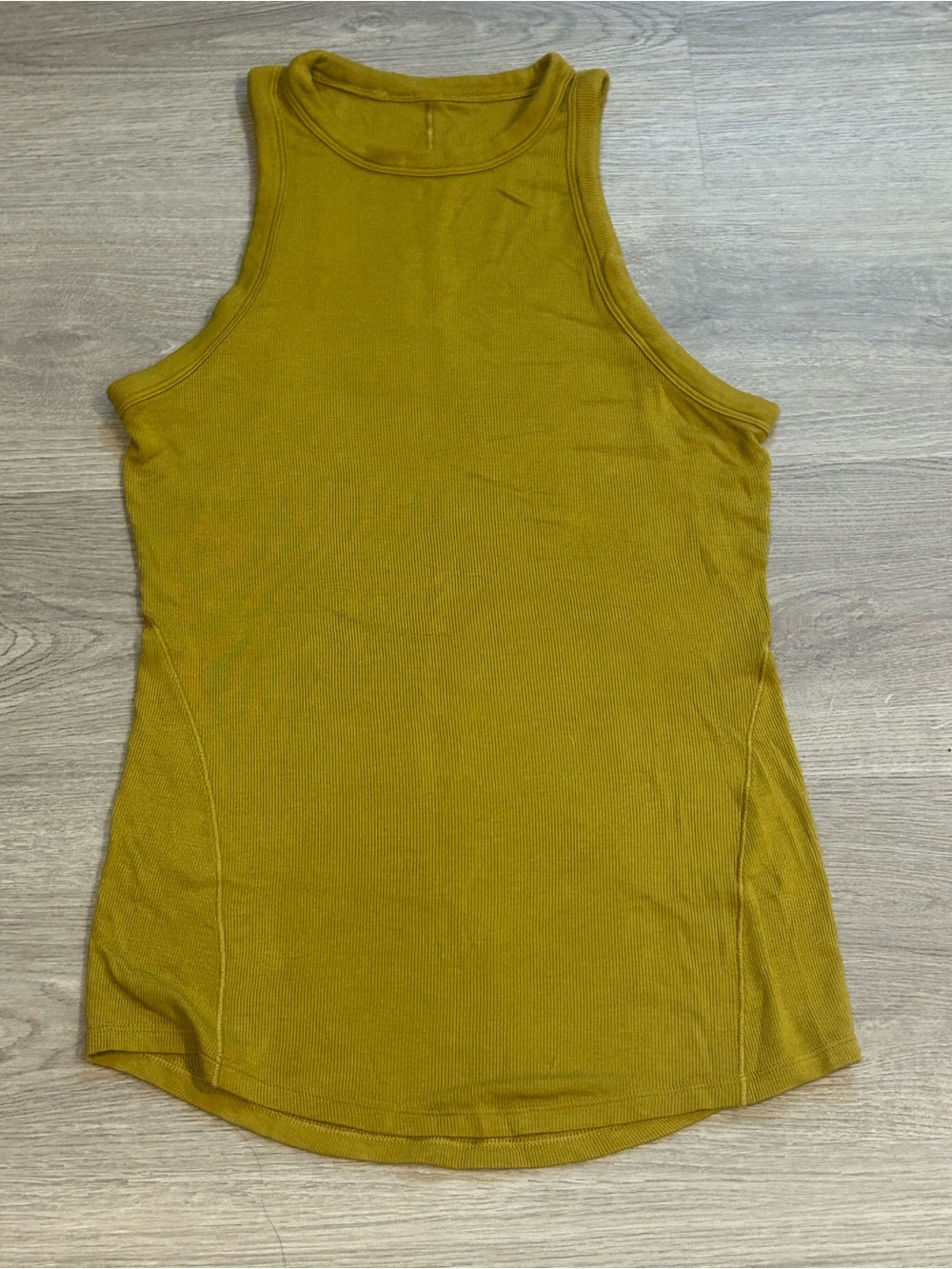 Lululemon Women’s Racerback Tank Top - Mustard